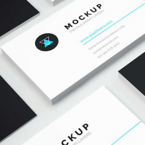 business cards mockup