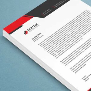 letter head printing