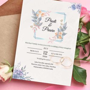 wedding card printing